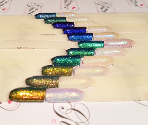 Glitter sirena bianco neve - neve, per