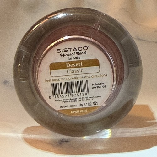 Sistaco mineral bond - sistaco, nail