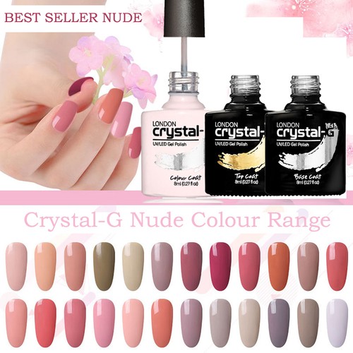 Crystal smalto gel nude - gel,